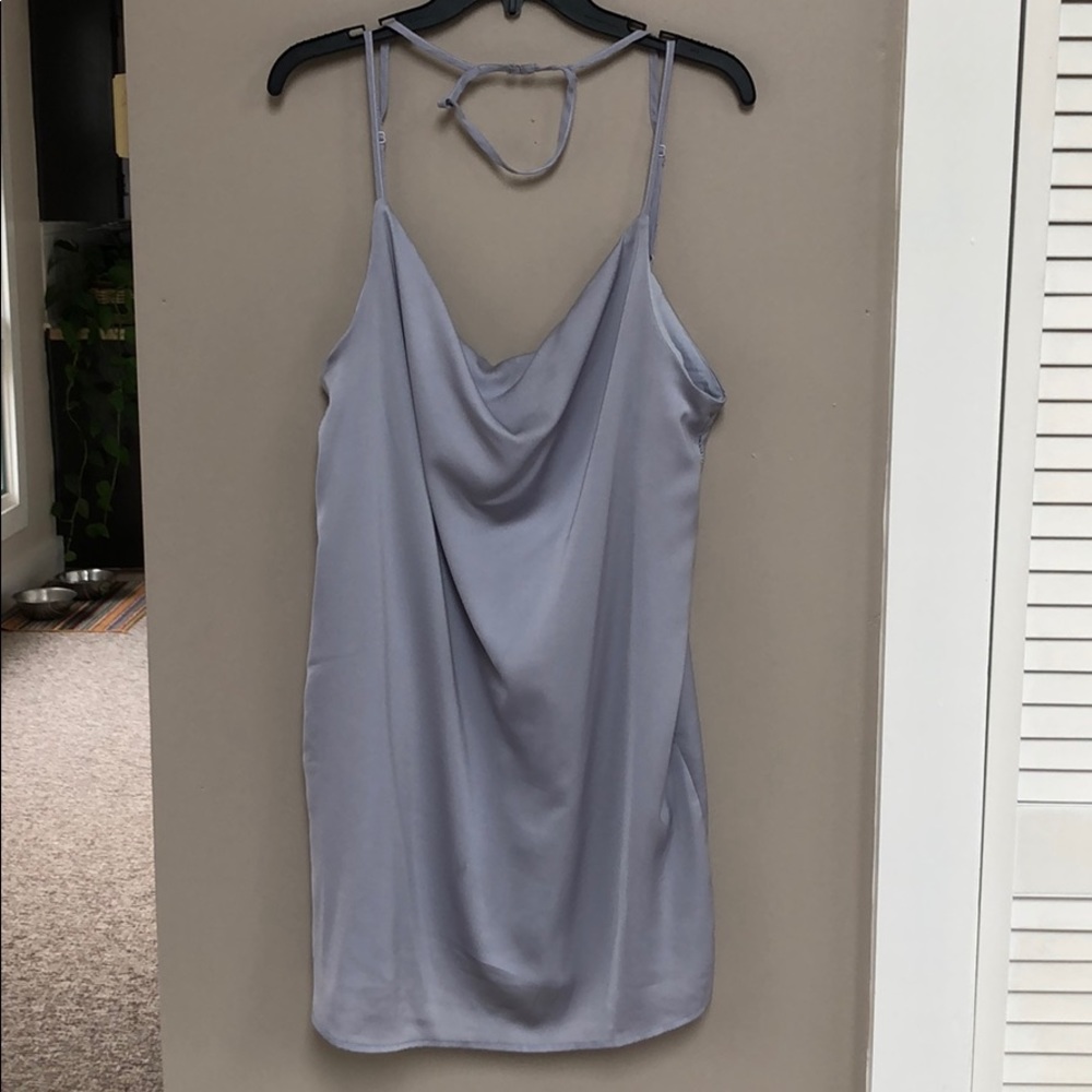Tobi choker shift dress